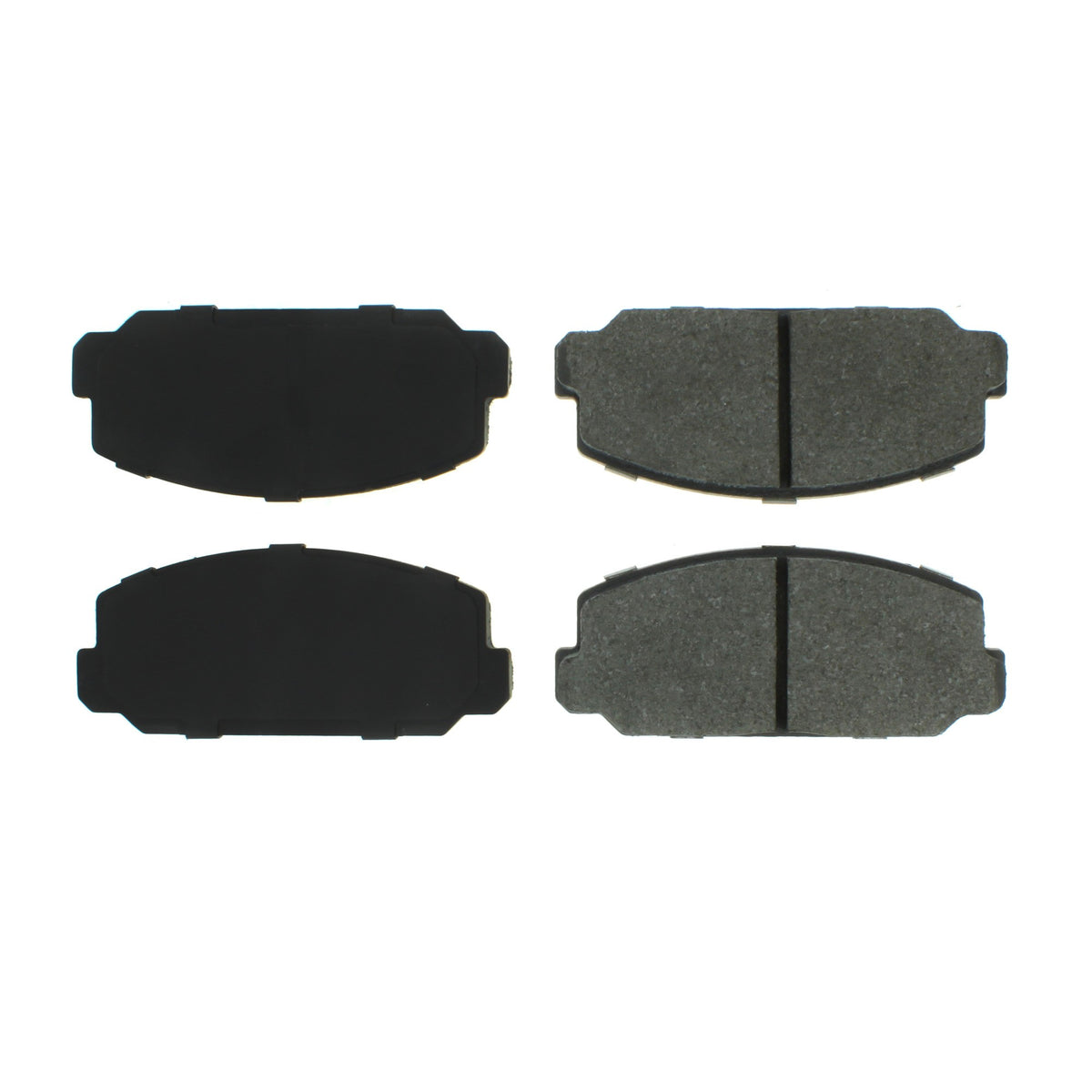 Centric Parts Disc Brake Pad Set Semi-Metallic with Shims for 1981-1976 Honda Accord 1982-1980 Civic 102.02260