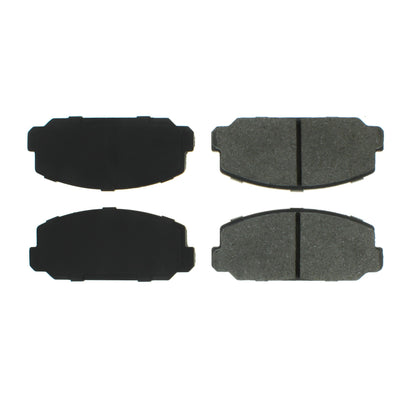 Centric Parts Disc Brake Pad Set Semi-Metallic with Shims for 1981-1976 Honda Accord 1982-1980 Civic 102.02260