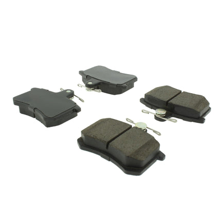 Centric Parts Disc Brake Pad Set Semi-Metallic with Shims for 1991-1995 Alfa Romeo 164 Audi 80/90 102.02280