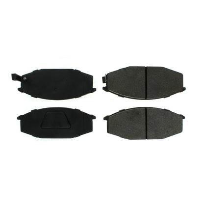 Centric Parts Disc Brake Pad Set Semi-Metallic with Shims for 1979-1983 Nissan 280ZX 102.02290
