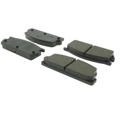Centric Parts Disc Brake Pad Set Semi-Metallic with Shims for 1981-1985 Mazda RX-7 102.02350