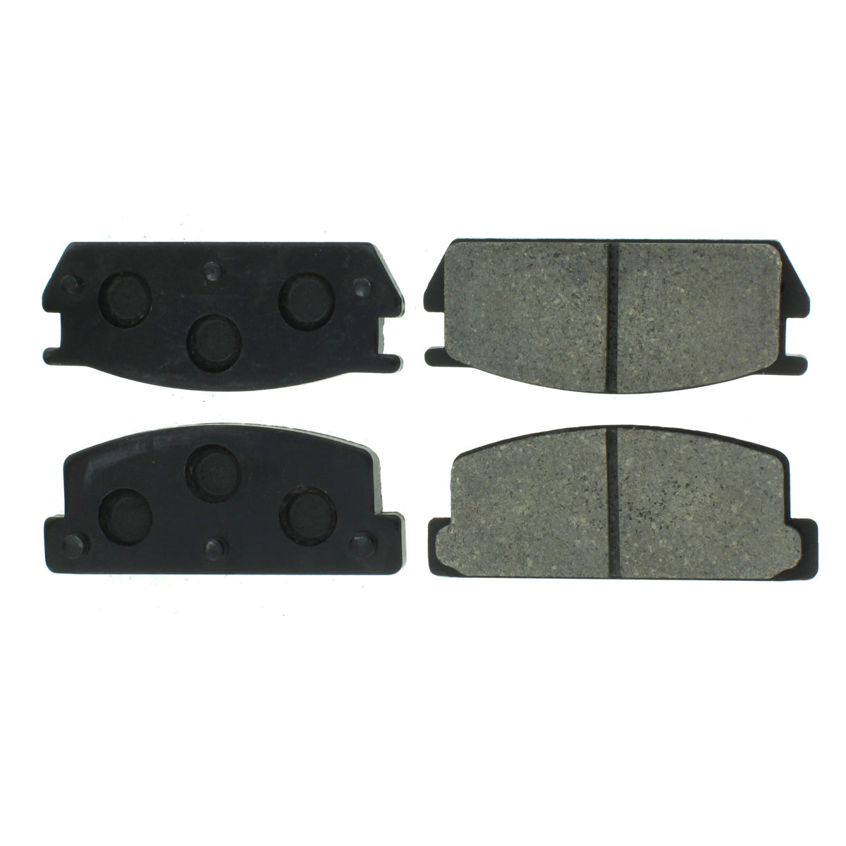 Centric Parts Disc Brake Pad Set Semi-Metallic with Shims for 1981-1985 Mazda RX-7 102.02350