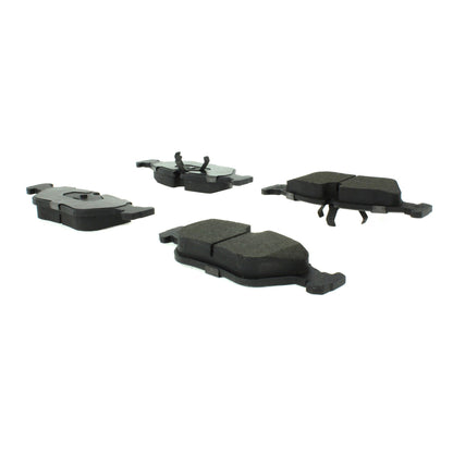 Centric Parts Disc Brake Pad Set C-Tek Semi-Metallic with Shims for BMW models 1985-1991