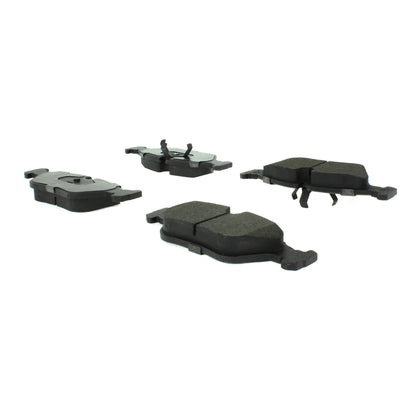 Centric Parts Disc Brake Pad Set C-Tek Semi-Metallic with Shims for BMW models 1985-1991
