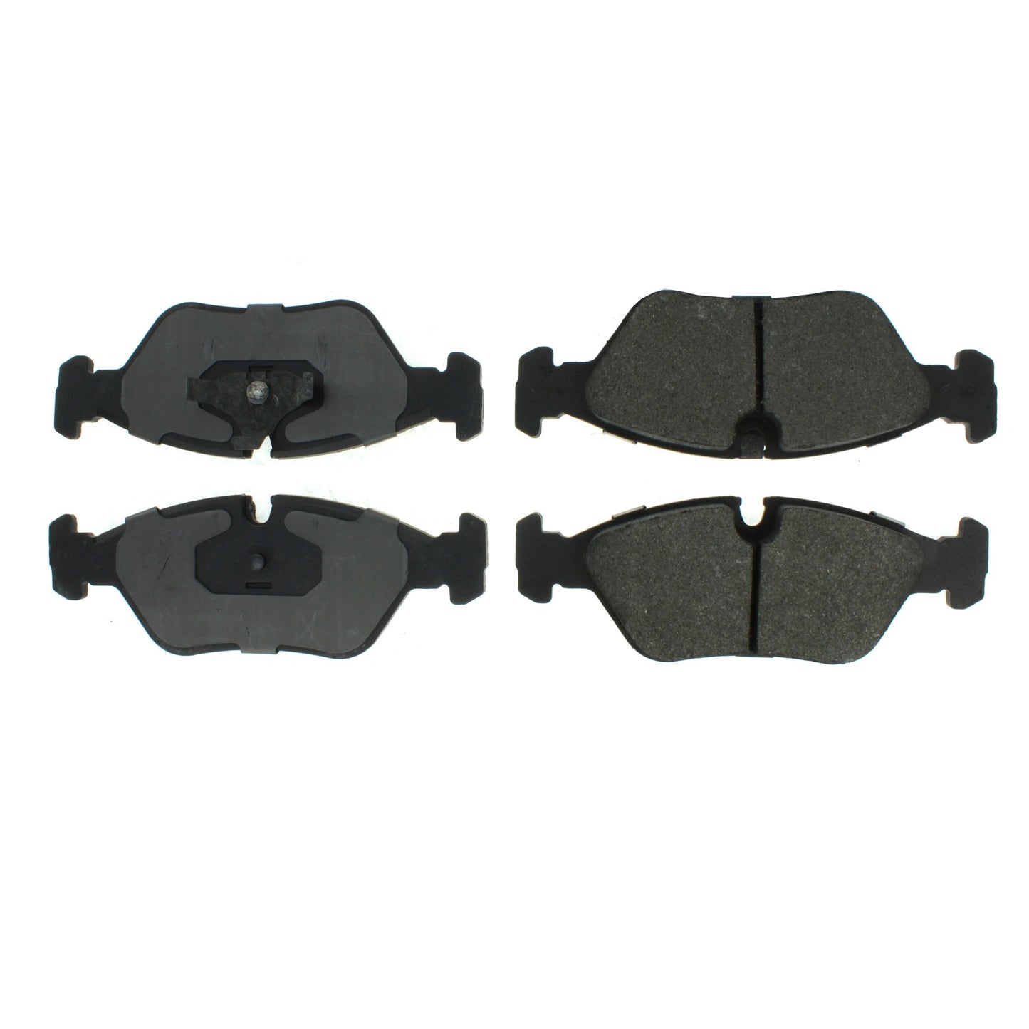 Centric Parts Disc Brake Pad Set C-Tek Semi-Metallic with Shims for BMW models 1985-1991