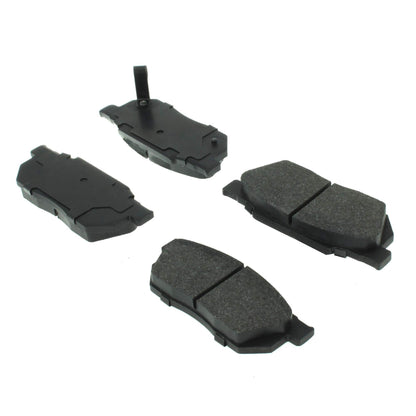 Centric Parts Disc Brake Pad Set Semi-Metallic with Shims for Honda Civic 1984-1987 102.02560
