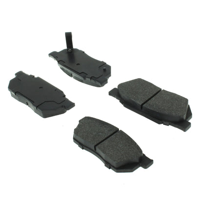 Centric Parts Disc Brake Pad Set Semi-Metallic with Shims for Honda Civic 1984-1987 102.02560