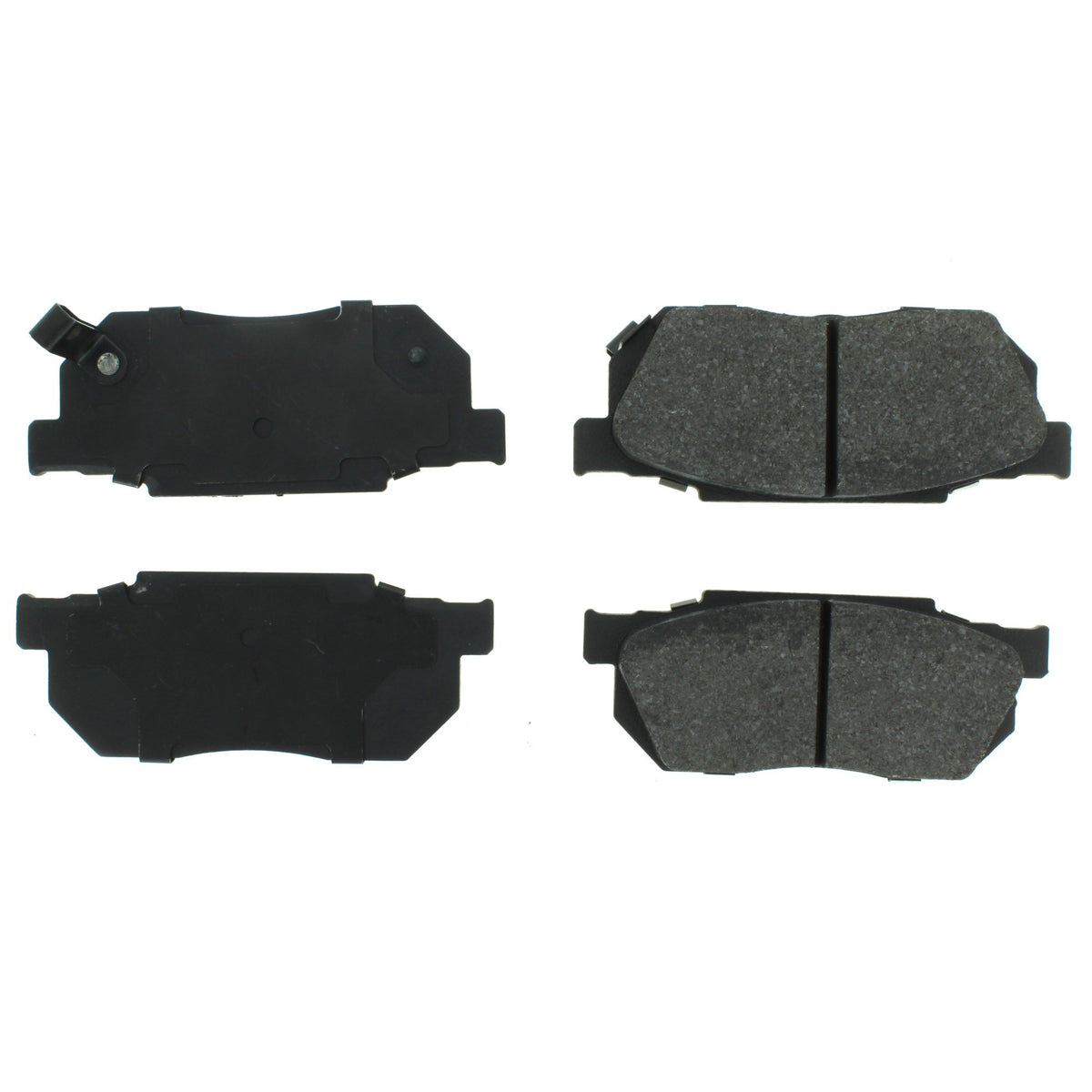 Centric Parts Disc Brake Pad Set Semi-Metallic with Shims for Honda Civic 1984-1987 102.02560