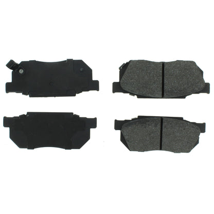 Centric Parts Disc Brake Pad Set Semi-Metallic with Shims for Honda Civic 1984-1987 102.02560