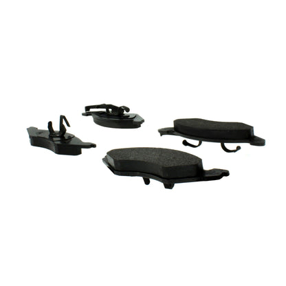 Centric Parts Disc Brake Pad Set Semi-Metallic with Shims for 1983-1994 Ford Escort Ghia Tempo Topaz Mercury LN7 Lynx 102.02570