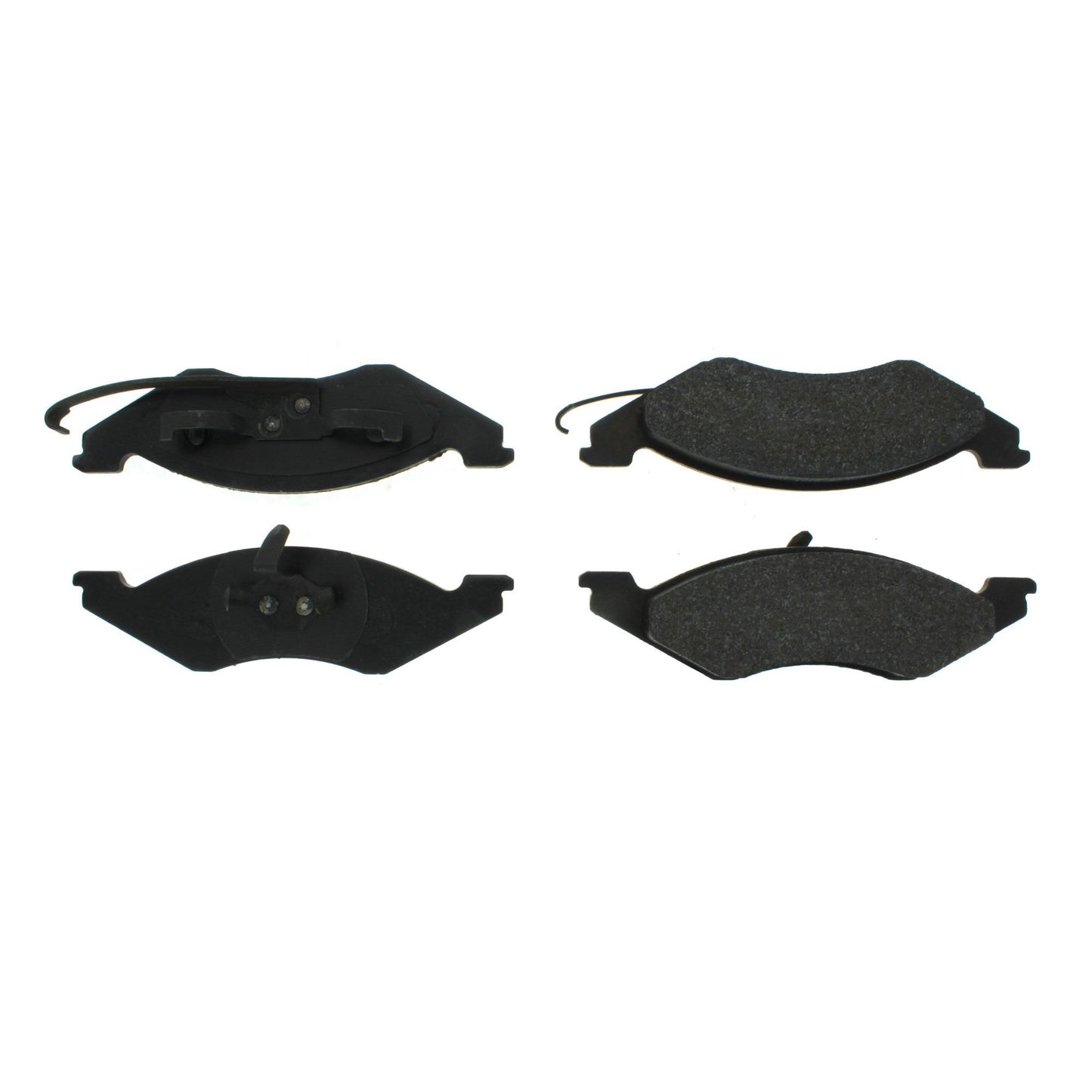 Centric Parts Disc Brake Pad Set Semi-Metallic with Shims for 1983-1994 Ford Escort Ghia Tempo Topaz Mercury LN7 Lynx 102.02570