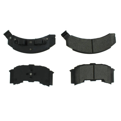 Centric Parts Disc Brake Pad Set Semi-Metallic with Shims for 1984-1987 Pontiac Fiero 102.02610