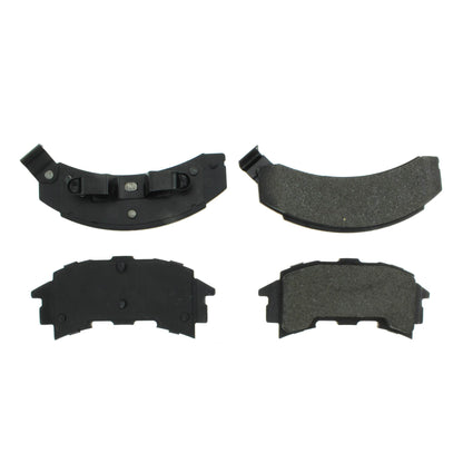 Centric Parts Disc Brake Pad Set Semi-Metallic with Shims for 1984-1988 Pontiac 6000 Fiero 102.02620