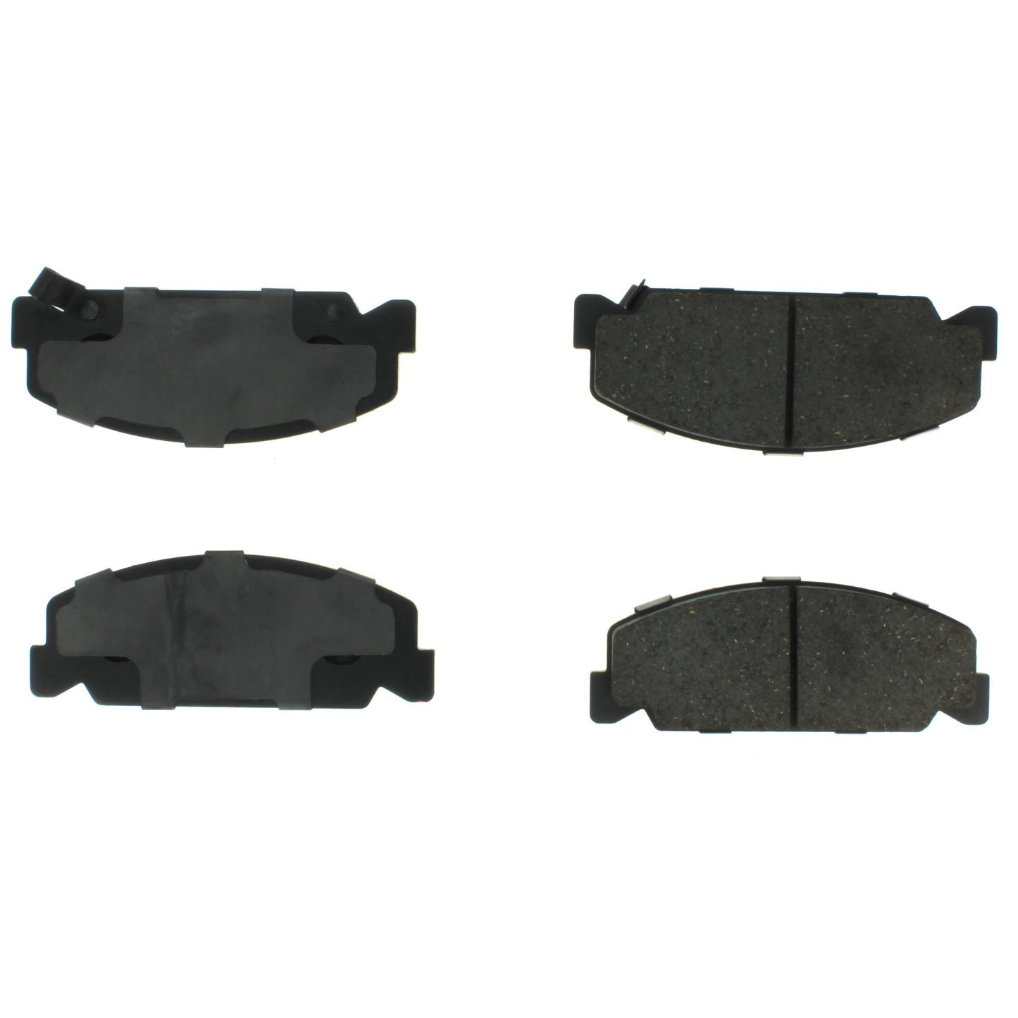 Centric Parts Disc Brake Pad Set Semi-Metallic with Shims for Honda Accord 1984-1985, Civic 1988-2000 102.02730