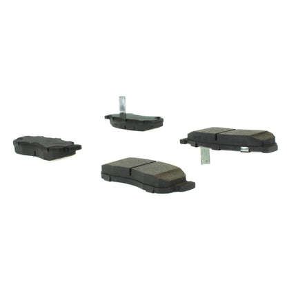 Centric Parts Disc Brake Pad Set Semi-Metallic with Shims for 1983-1992 Nissan & Subaru 102.02750