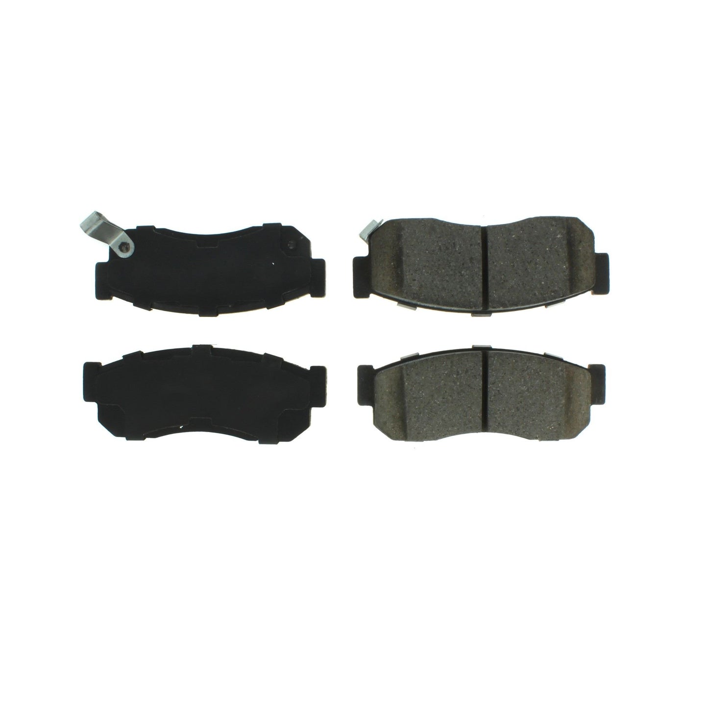 Centric Parts Disc Brake Pad Set Semi-Metallic with Shims for 1983-1992 Nissan & Subaru 102.02750