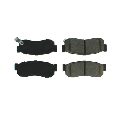 Centric Parts Disc Brake Pad Set Semi-Metallic with Shims for 1983-1992 Nissan & Subaru 102.02750