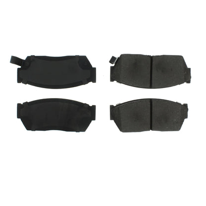 Centric Parts Disc Brake Pad Set Semi-Metallic with Shims for 1982-1987 Honda Civic 102.02760