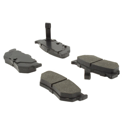 Centric Parts Disc Brake Pad Set Semi-Metallic with Shims for 1984-1987 Honda Prelude 1994-1989 Suzuki Swift 102.02770