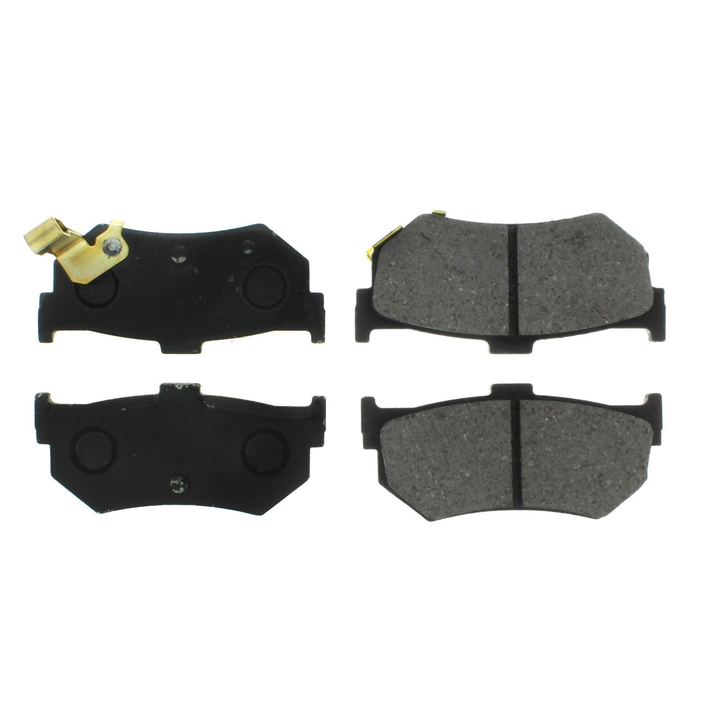 Centric Parts Disc Brake Pad Set Semi-Metallic with Shims for 1984-1987 Honda Prelude 1994-1989 Suzuki Swift 102.02770