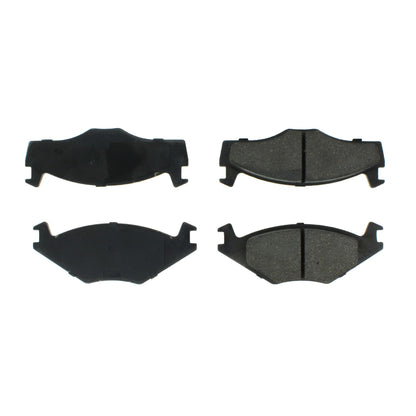 Centric Parts Disc Brake Pad Set Semi-Metallic with Shims for 1984-1997 Volkswagen Models 102.02800