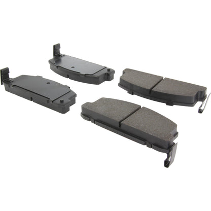 Centric Parts Disc Brake Pad Set Semi-Metallic with Shims for 1984-1987 Isuzu Pickup Trooper 102.02850