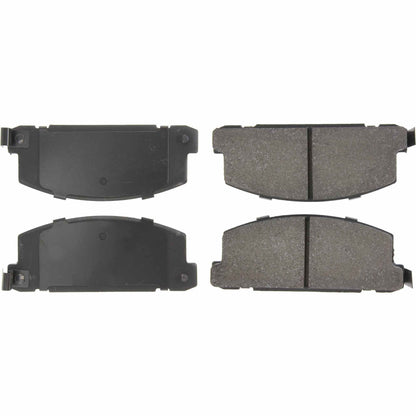 Centric Parts Disc Brake Pad Set Semi-Metallic with Shims for 1984-1987 Isuzu Pickup Trooper 102.02850