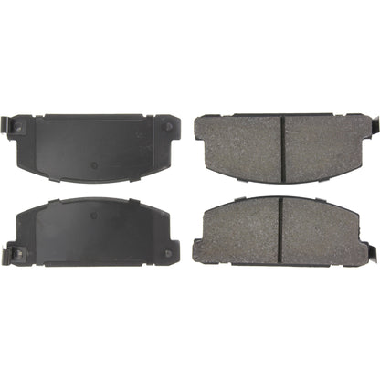 Centric Parts Disc Brake Pad Set Semi-Metallic with Shims for 1984-1987 Isuzu Pickup Trooper 102.02850