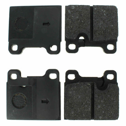 Centric Parts Disc Brake Pad Set Semi-Metallic with Shims for 1978-1981 BMW 733i 1984-1989 Porsche 911 102.02880