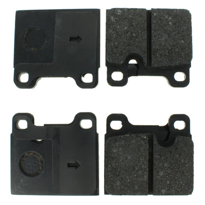 Centric Parts Disc Brake Pad Set Semi-Metallic with Shims for 1978-1981 BMW 733i 1984-1989 Porsche 911 102.02880