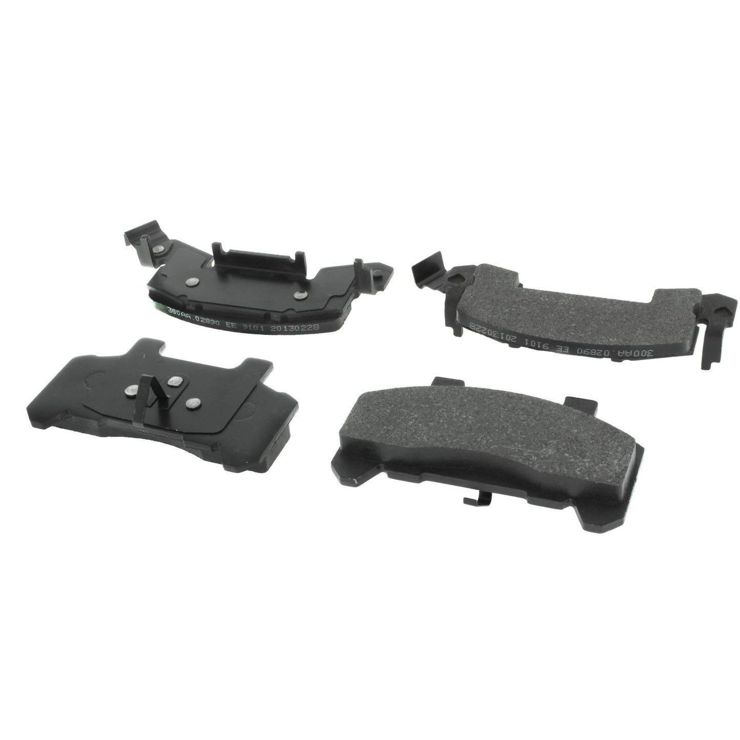 Centric Parts Disc Brake Pad Set Semi-Metallic with Shims for 1982-1991 Buick Models 102.02890