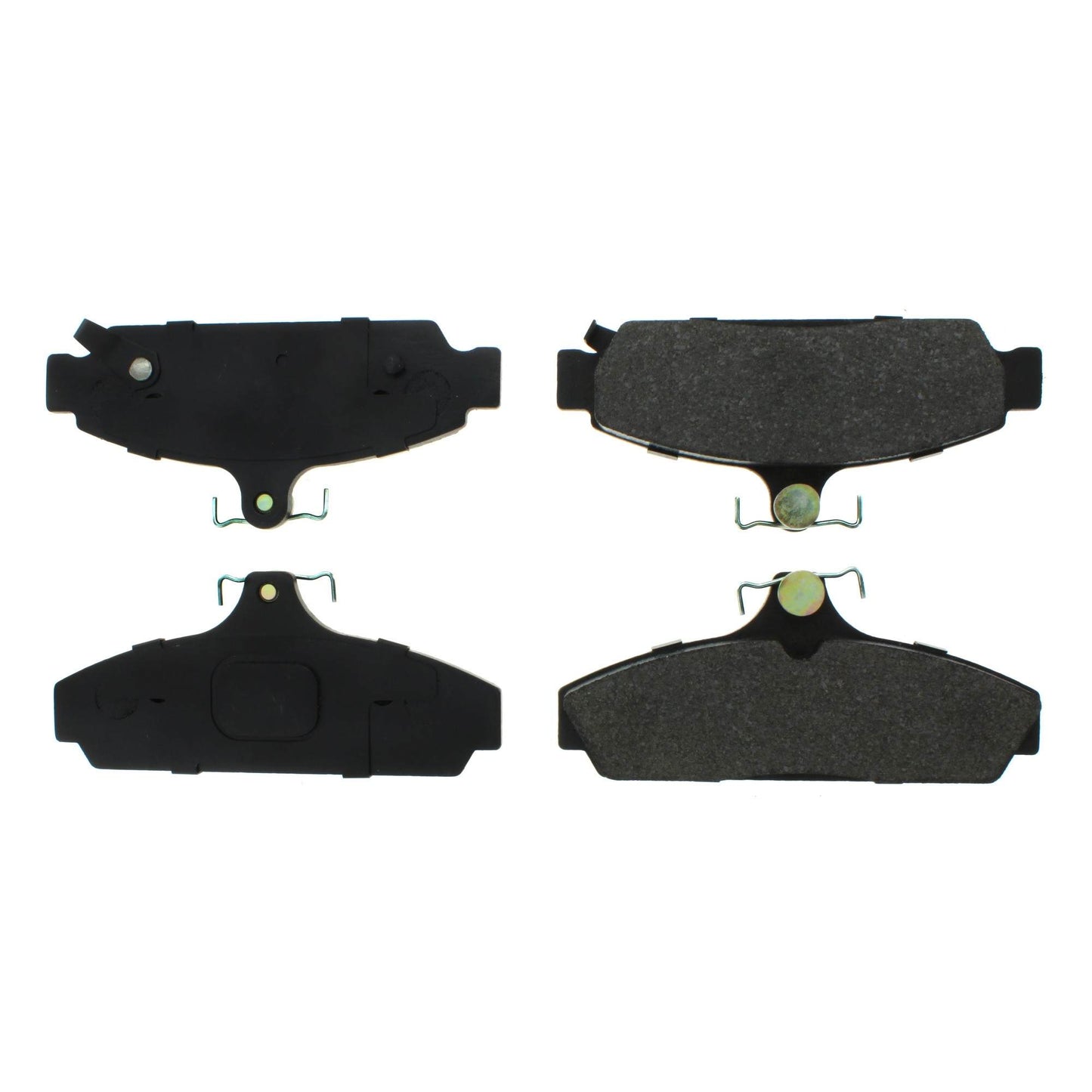 Centric Parts Disc Brake Pad Set Semi-Metallic with Shims for 1984-1987 Chevrolet Corvette 102.02940