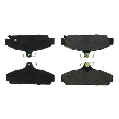 Centric Parts Disc Brake Pad Set Semi-Metallic with Shims for 1984-1987 Chevrolet Corvette 102.02940