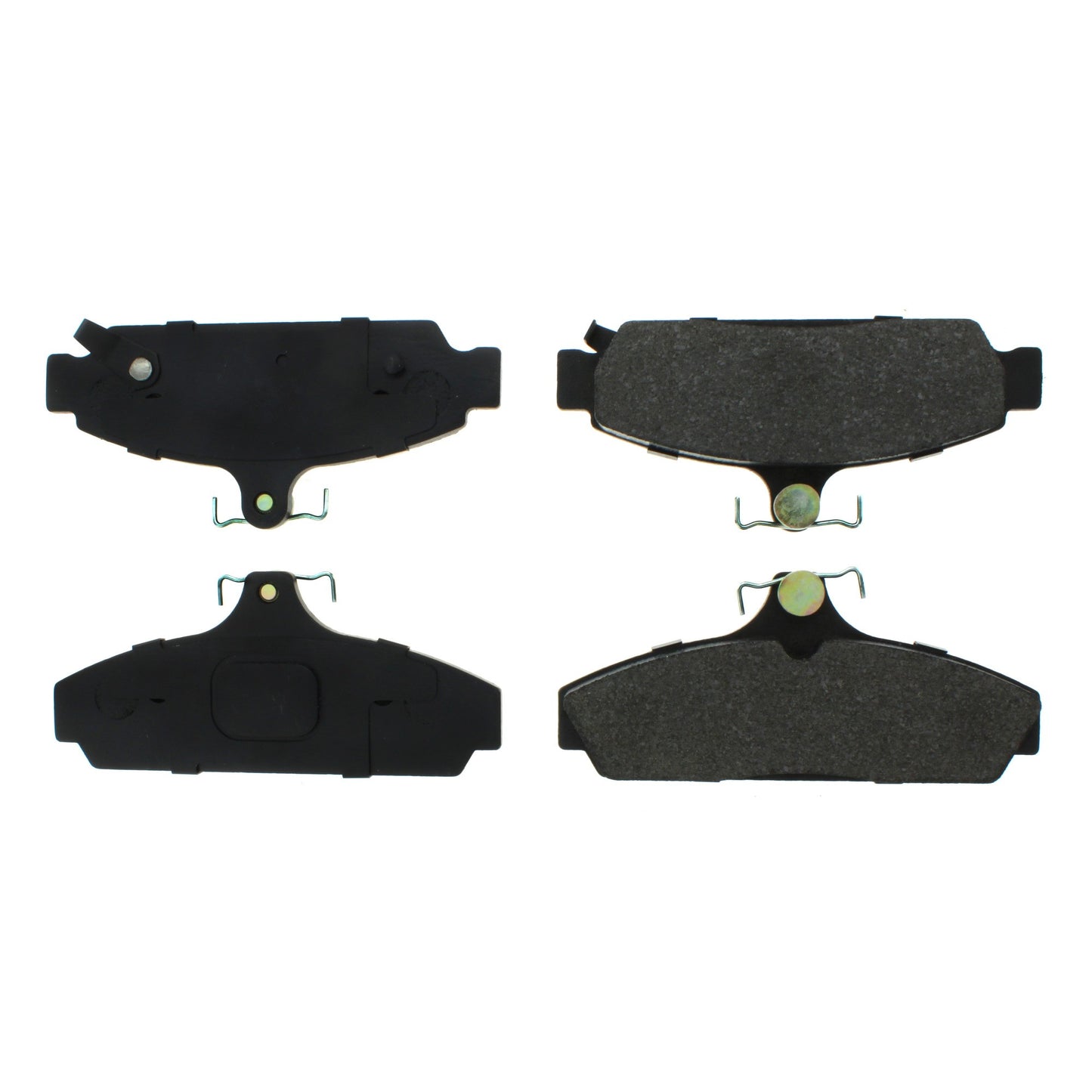 Centric Parts Disc Brake Pad Set Semi-Metallic with Shims for 1984-1987 Chevrolet Corvette 102.02940