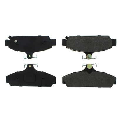 Centric Parts Disc Brake Pad Set Semi-Metallic with Shims for 1984-1987 Chevrolet Corvette 102.02940