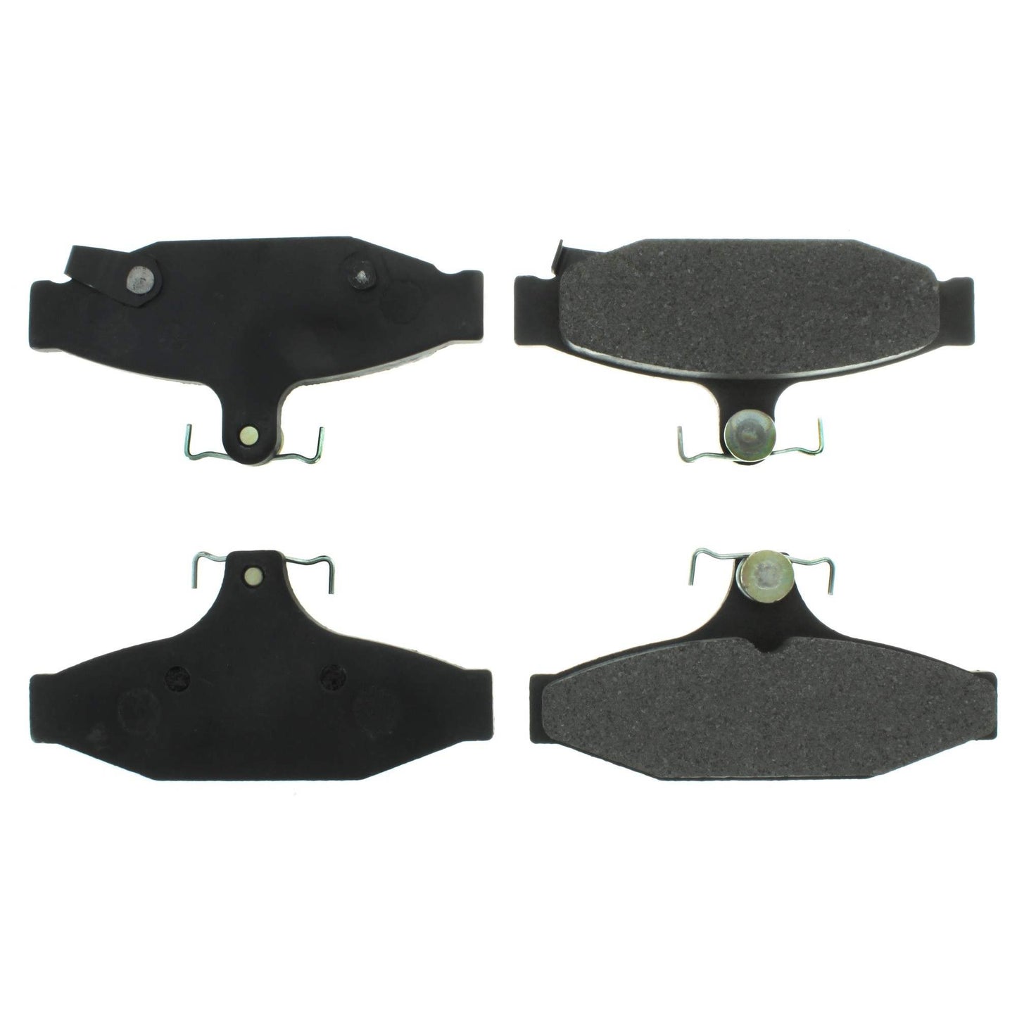 Centric Parts Disc Brake Pad Set Semi-Metallic with Shims for 1984-1987 Chevrolet Corvette 102.02950
