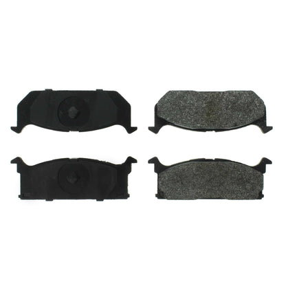 Centric Parts Disc Brake Pad Set Semi-Metallic with Shims for 1985-1994 Chevrolet Sprint Geo Metro Pontiac Firefly Suzuki Forsa 102.02960