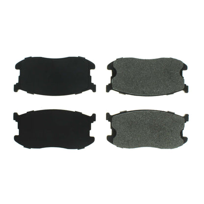 Centric Parts Disc Brake Pad Set Semi-Metallic with Shims for 1988-1985 Chevrolet Spectrum Geo Spectrum 1989 Isuzu I-Mark 1989-1985 Mazda GLC 1985-1981 102.02970