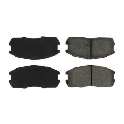 Centric Parts Disc Brake Pad Set Semi-Metallic with Shims for 1990-1991 Dodge Colt Eagle Vista Mitsubishi Mirage Plymouth Colt 102.02990