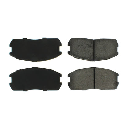 Centric Parts Disc Brake Pad Set Semi-Metallic with Shims for 1990-1991 Dodge Colt Eagle Vista Mitsubishi Mirage Plymouth Colt 102.02990
