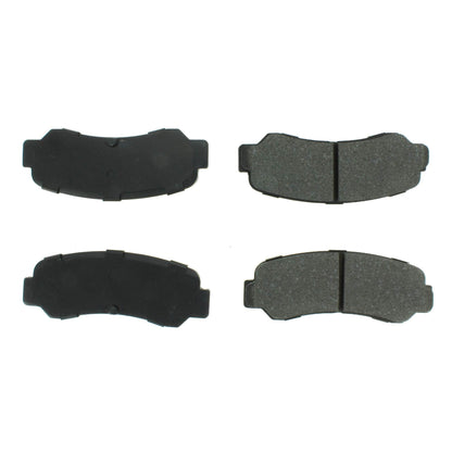 Centric Parts Disc Brake Pad Set Semi-Metallic with Shims for 1985-1987 Toyota Corolla 102.03050