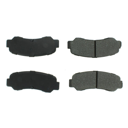 Centric Parts Disc Brake Pad Set Semi-Metallic with Shims for 1985-1987 Toyota Corolla 102.03050