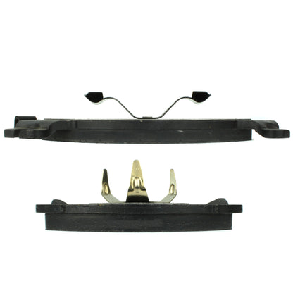 Centric Parts Disc Brake Pad Set Semi-Metallic with Shims for 1982-1993 Ford Fairmont Mustang Thunderbird Mercury Capri Cougar Marquis Zephyr 102.03100