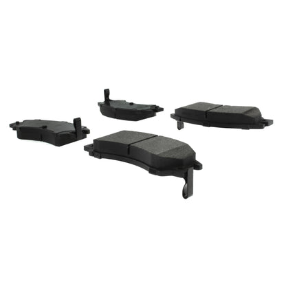 Centric Parts Disc Brake Pad Set Semi-Metallic with Shims for 1985-1994 Subaru DL GL GL-10 Loyale RX XT 102.03110