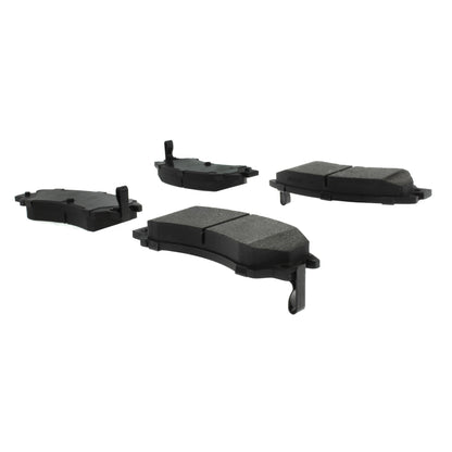 Centric Parts Disc Brake Pad Set Semi-Metallic with Shims for 1985-1994 Subaru DL GL GL-10 Loyale RX XT 102.03110