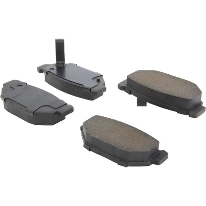 Centric Parts Disc Brake Pad Set Semi-Metallic with Shims for 1985-1990 Subaru GL GL-10 Loyale RX XT 102.03140