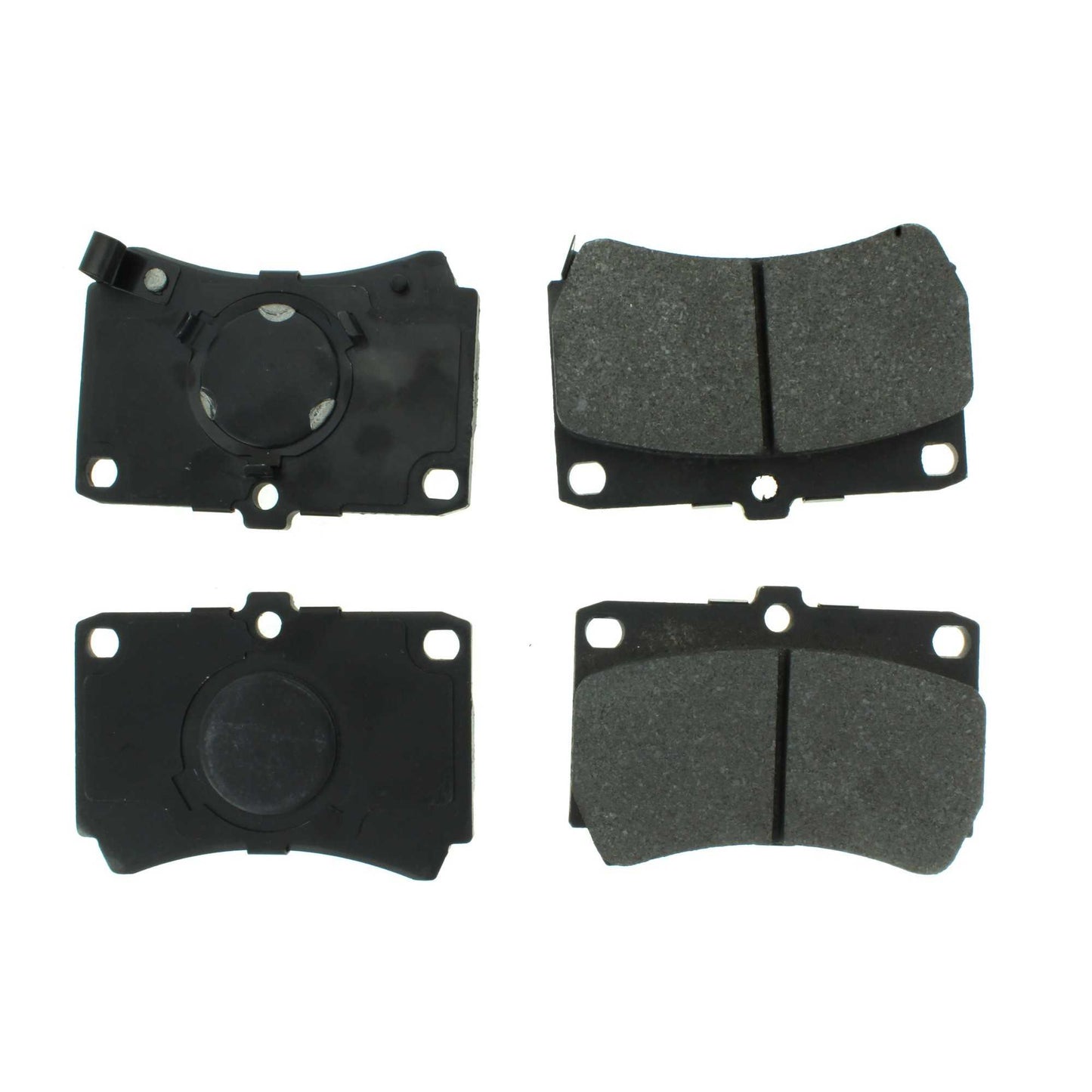Centric Parts Disc Brake Pad Set Semi-Metallic with Shims for 1986-1994 Mazda 323 Mercury Capri Tracer 102.03190