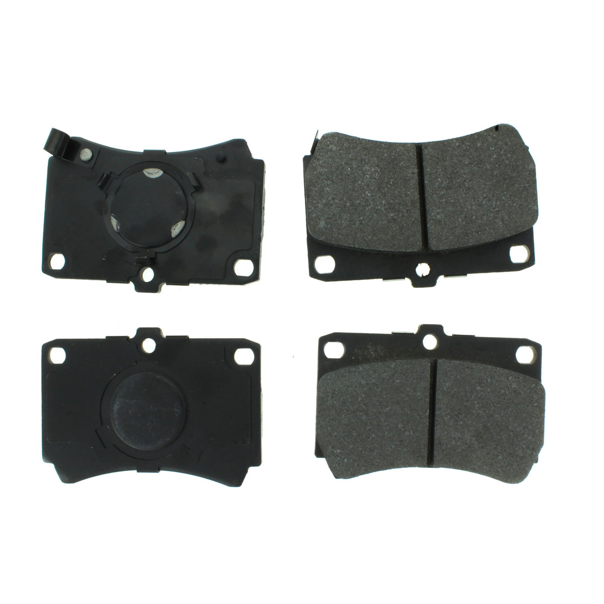Centric Parts Disc Brake Pad Set Semi-Metallic with Shims for 1986-1994 Mazda 323 Mercury Capri Tracer 102.03190