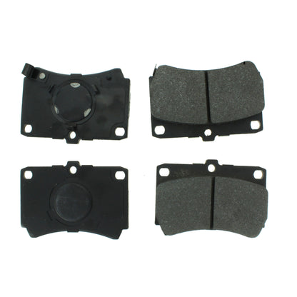 Centric Parts Disc Brake Pad Set Semi-Metallic with Shims for 1986-1994 Mazda 323 Mercury Capri Tracer 102.03190