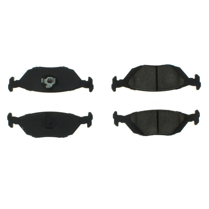 Centric Parts Disc Brake Pad Set with Semi-Metallic compounds 102.03220